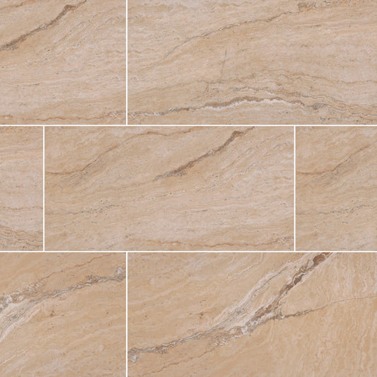 PIETRA VEZIO BEIGE 16X32 POLISHED PORCELAIN TILE