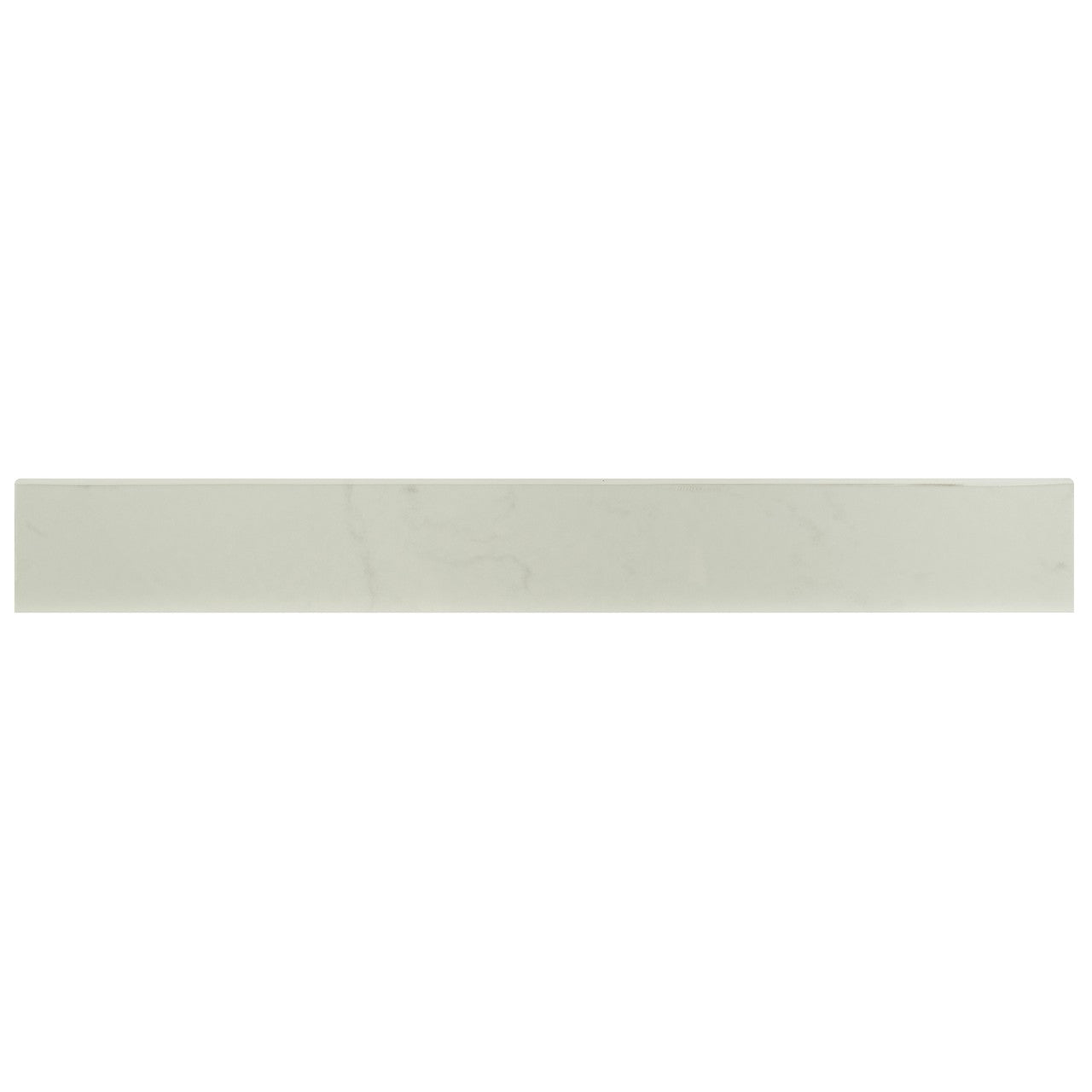 PRAIA CARRARA 3X24 POLISHED BULL NOSE PORCELAIN TILE