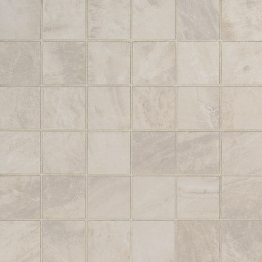 PRAIA CREMA 2X2 MOSAIC MATTE MOSAIC SHEET