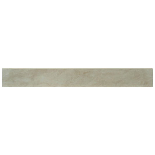 PRAIA CREMA 3X24 POLISHED BULL NOSE PORCELAIN TILE
