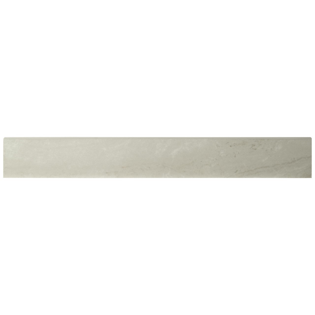 PRAIA GREY 3X24 POLISHED BULL NOSE PORCELAIN TILE