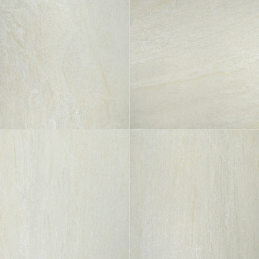 LEGIONS QUARTZ WHITE 24X24 PORCELAIN TILE