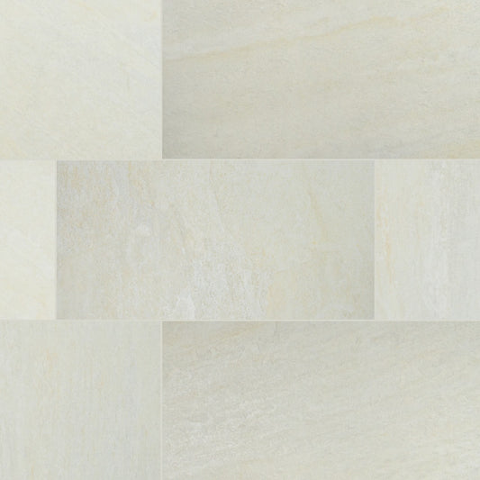 LEGIONS QUARTZ WHITE 24X48 PORCELAIN TILE