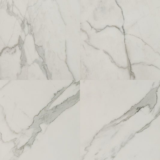 REGALLO CALACATTA ISLA 24X24 POLISHED PORCELAIN TILE