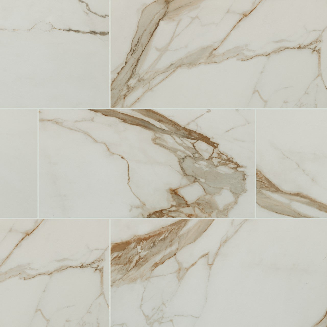 REGALLO CALACATTA MARBELLA 24X48POLISHED PORCELAIN TILE