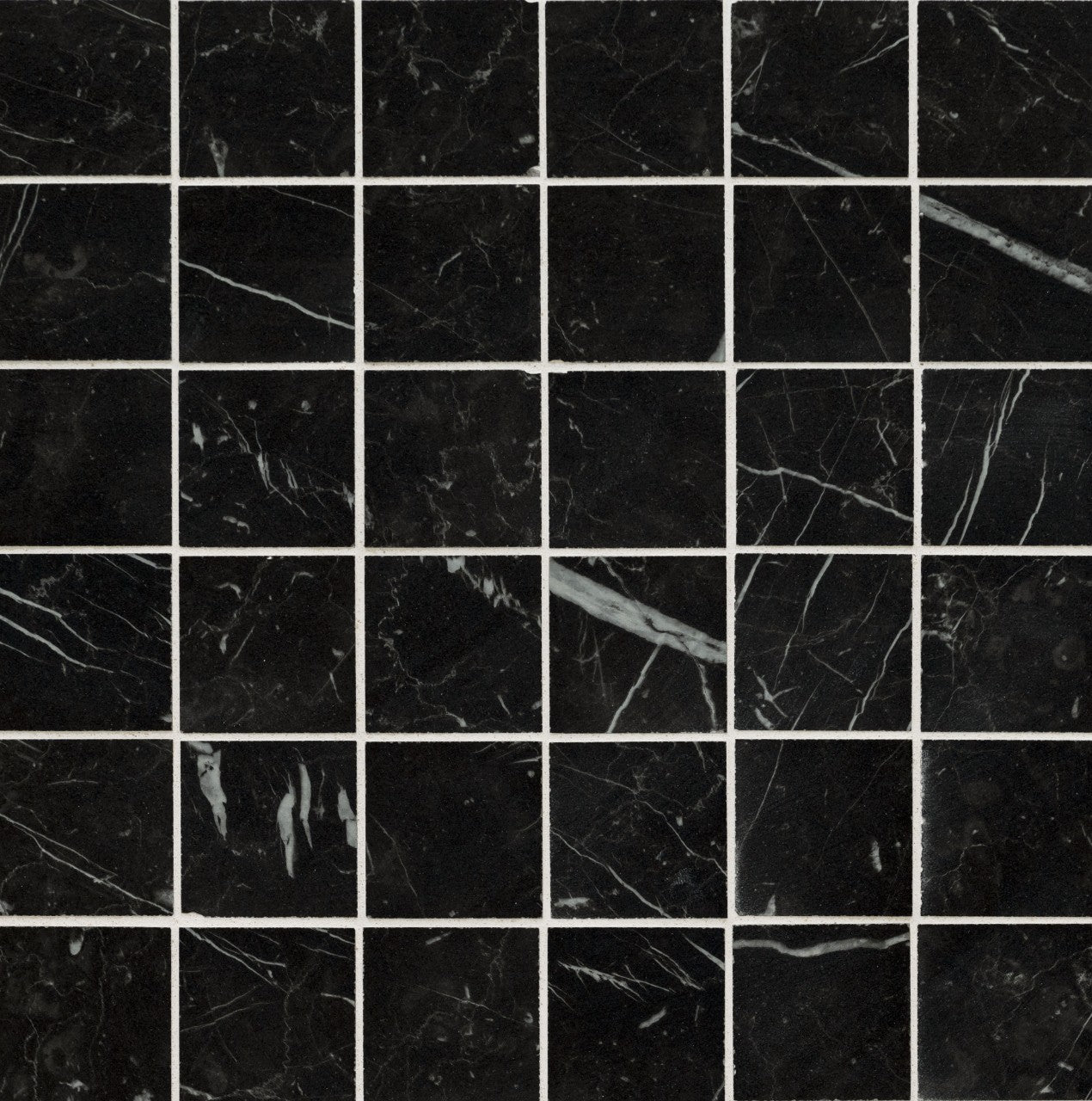 REGALLO MARQUINA NOIR 2X2 MOSAIC MOSAIC SHEET
