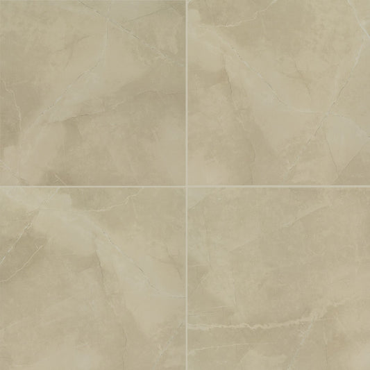 SANDE CREAM 24X24 POLISHED PORCELAIN TILE