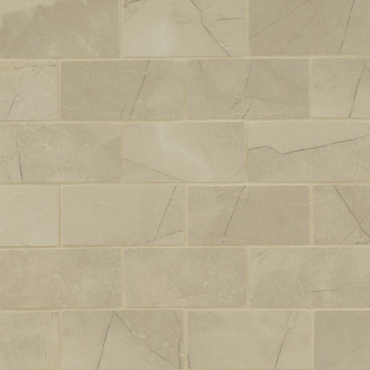 SANDE CREAM 2X4 MOSAICS POLISHED MOSAIC SHEET