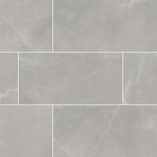 SANDE GREY 24X48 POLISHED PORCELAIN TILE