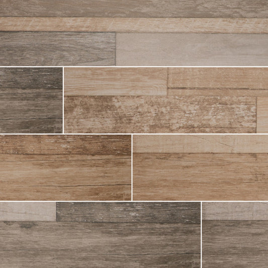 SIERRA BEIGE 9X48 MATTE PORCELAIN TILE