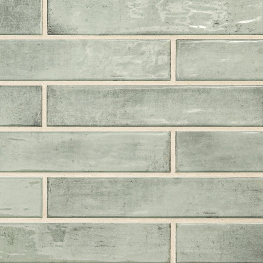 STELLA EMERALD 2X10 GLOSSY WALL TILE