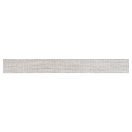 TEKTILE LINEART GRAY 3X24 BULL NOSE PORCELAIN TILE