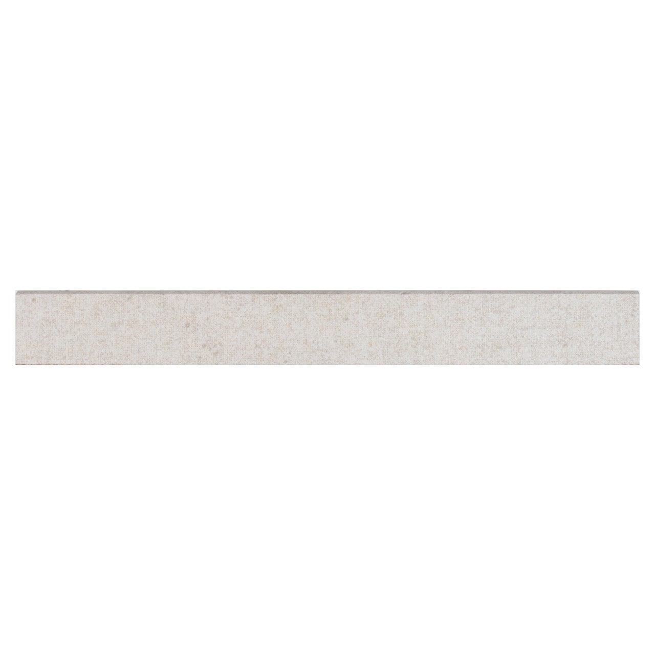 TEKTILE LINEART IVORY 3X24 BULL NOSE PORCELAIN TILE