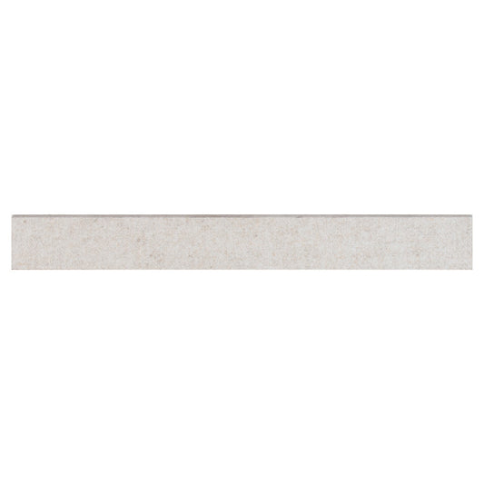 TEKTILE LINEART IVORY 3X24 BULL NOSE PORCELAIN TILE