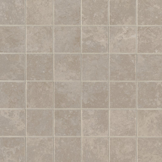 TEMPEST BEIGE 2X2 MOSAIC MATTE CERAMIC TILE
