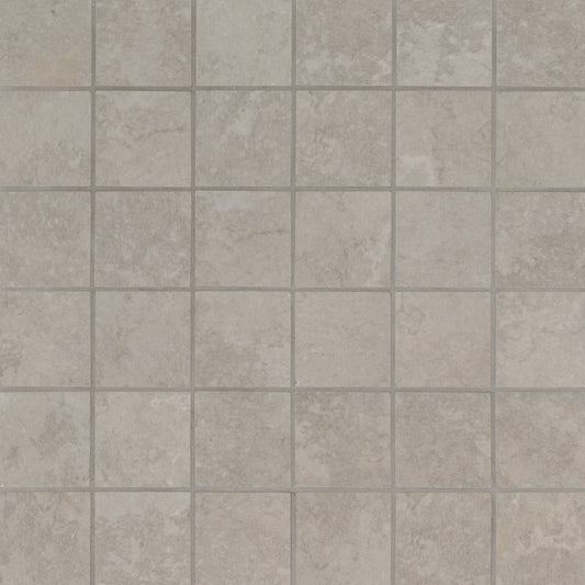 TEMPEST GREY 2X2 MOSAIC MATTE CERAMIC TILE