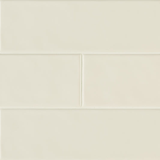 URBANO CREMA 4X12 GLOSSY WALL TILE