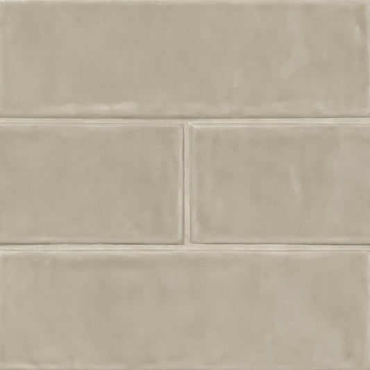 URBANO WARM CONCRETE 4X12 GLOSSY WALL TILE