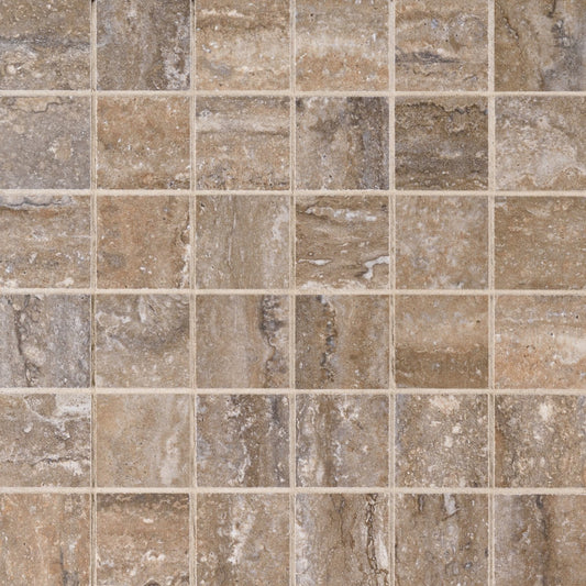 VENETO NOCE 2X2 MOSAIC MATTE MOSAIC SHEET