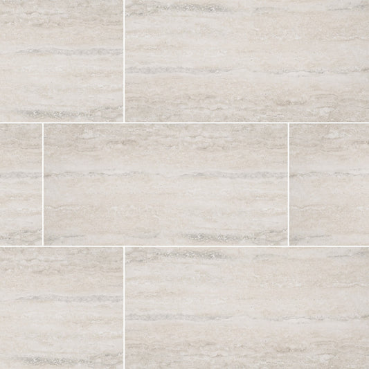 VENETO WHITE 12X24 MATTE PORCELAIN TILE