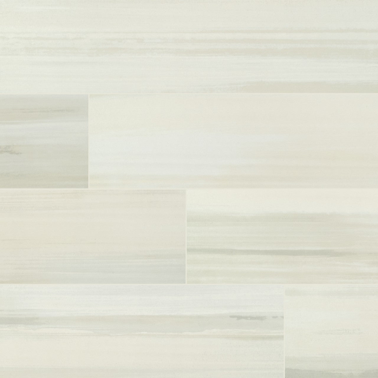 WATERCOLOR BIANCO 6X36 MATTE PORCELAIN TILE