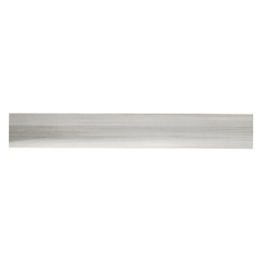 WATERCOLOR GRIGIO 3.5X24 BULLNOSE PORCELAIN TILE
