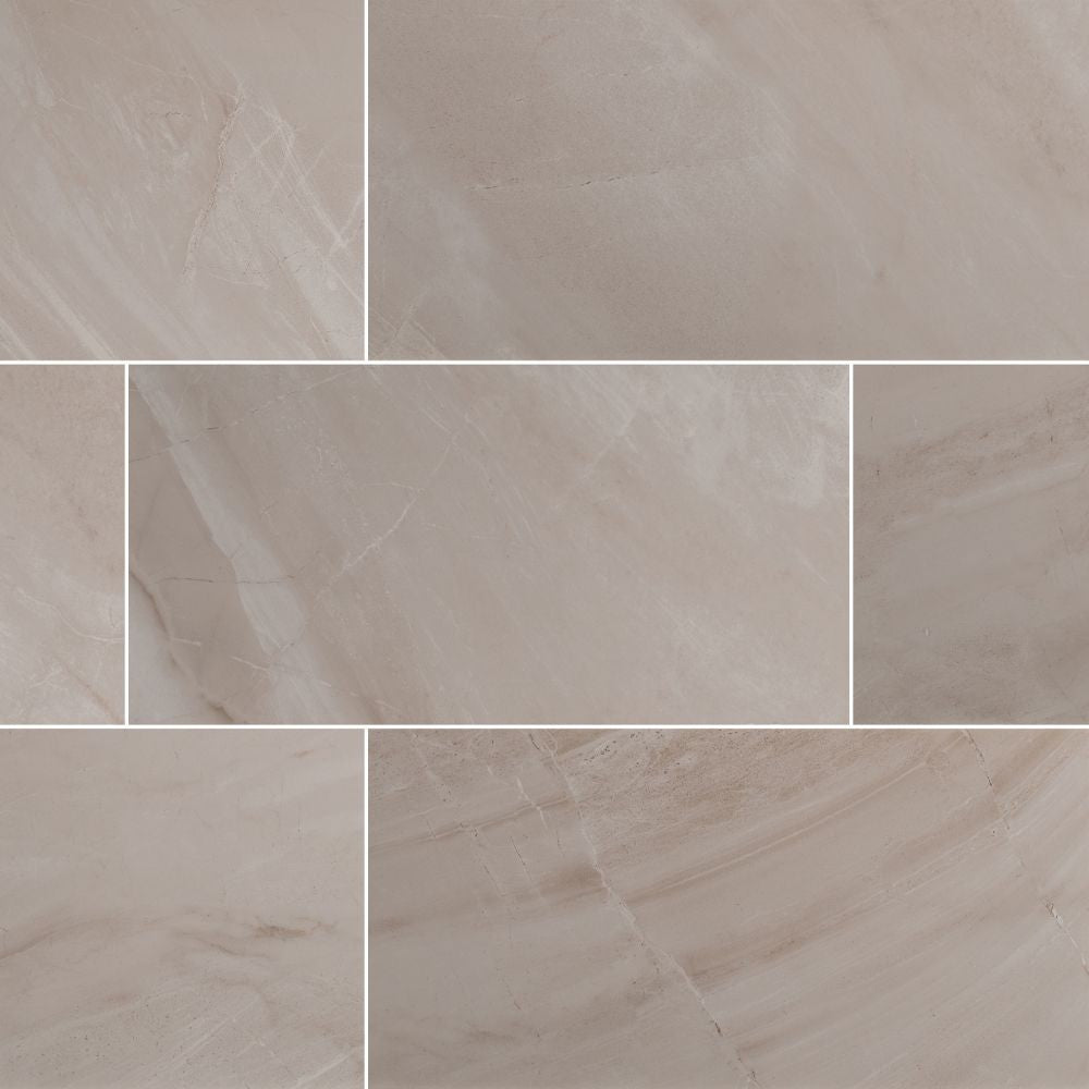 Adella Gris Satin 12X24 Matte Ceramic Tile
