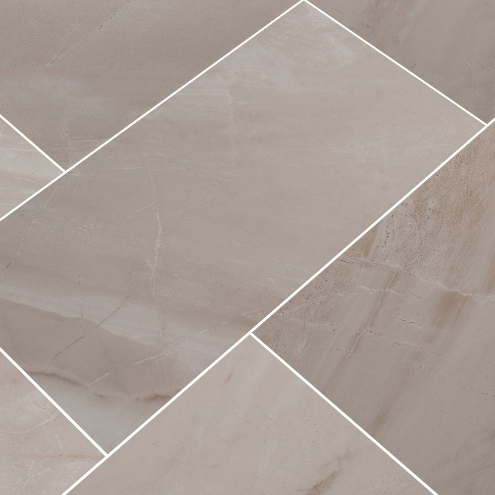Adella Gris Satin 12X24 Matte Ceramic Tile