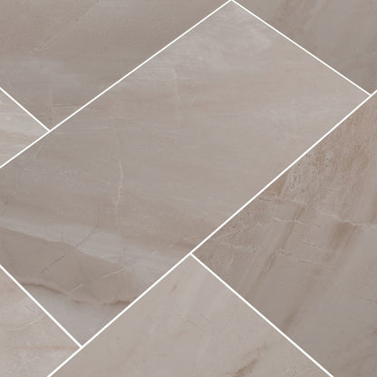 Adella Gris Satin 12X24 Matte Ceramic Tile