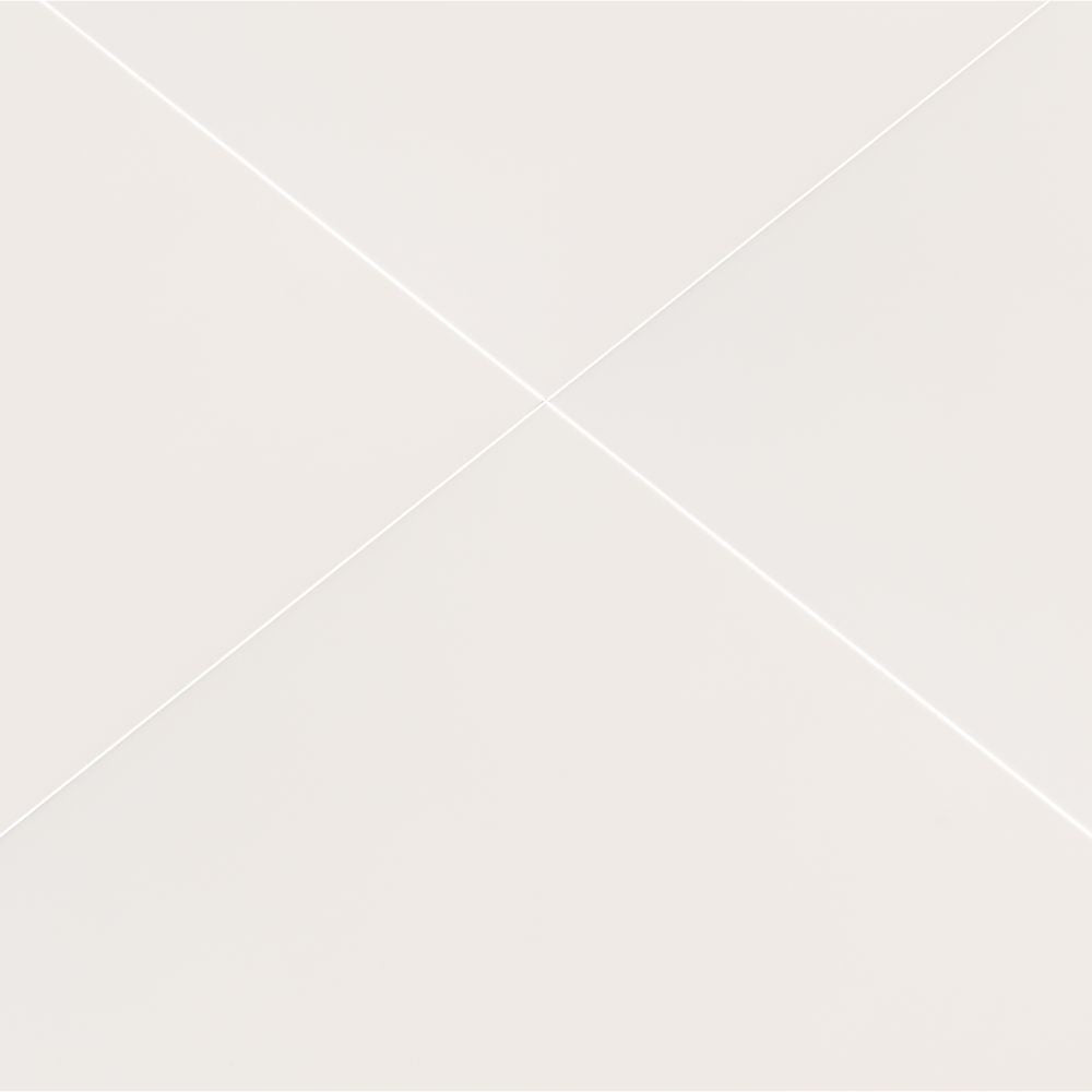 Adella White 18X18 Matte Porcelain Tile