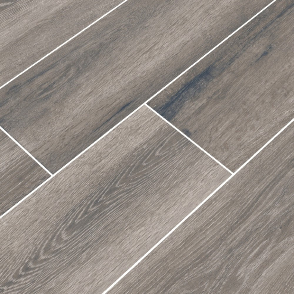 Antoni Gris 6X36 Matte Wood Look Porcelain Tile
