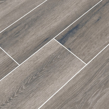 Antoni Gris 6X36 Matte Wood Look Porcelain Tile