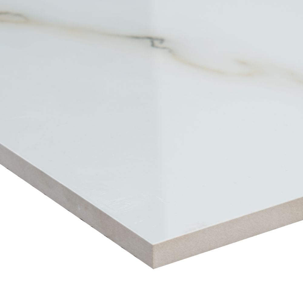 Aria Bianco 24X48 Polished Porcelain Tile