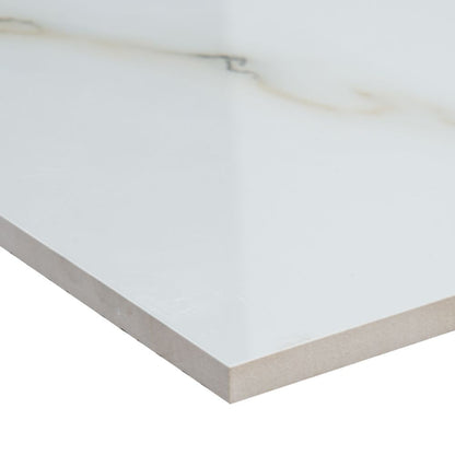 Aria Bianco 24X48 Polished Porcelain Tile