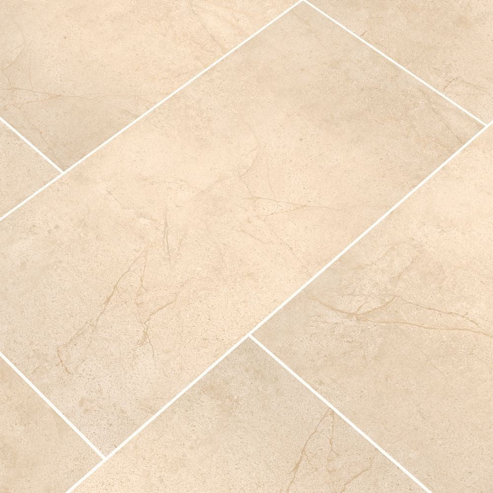 Aria Cremita 12X24 Polished Porcelain Tile