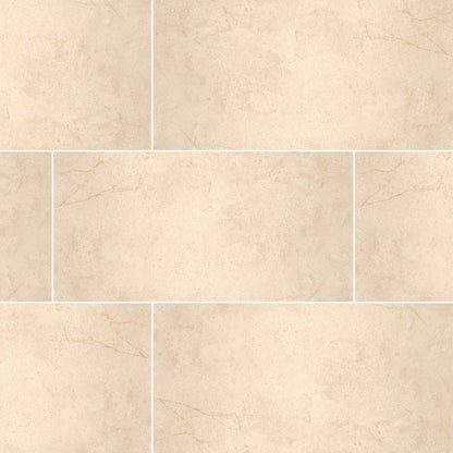 Aria Cremita 24X48 Polished Porcelain Tile