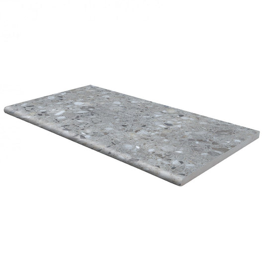 TERRAZO GRIS 13X24 COPING
