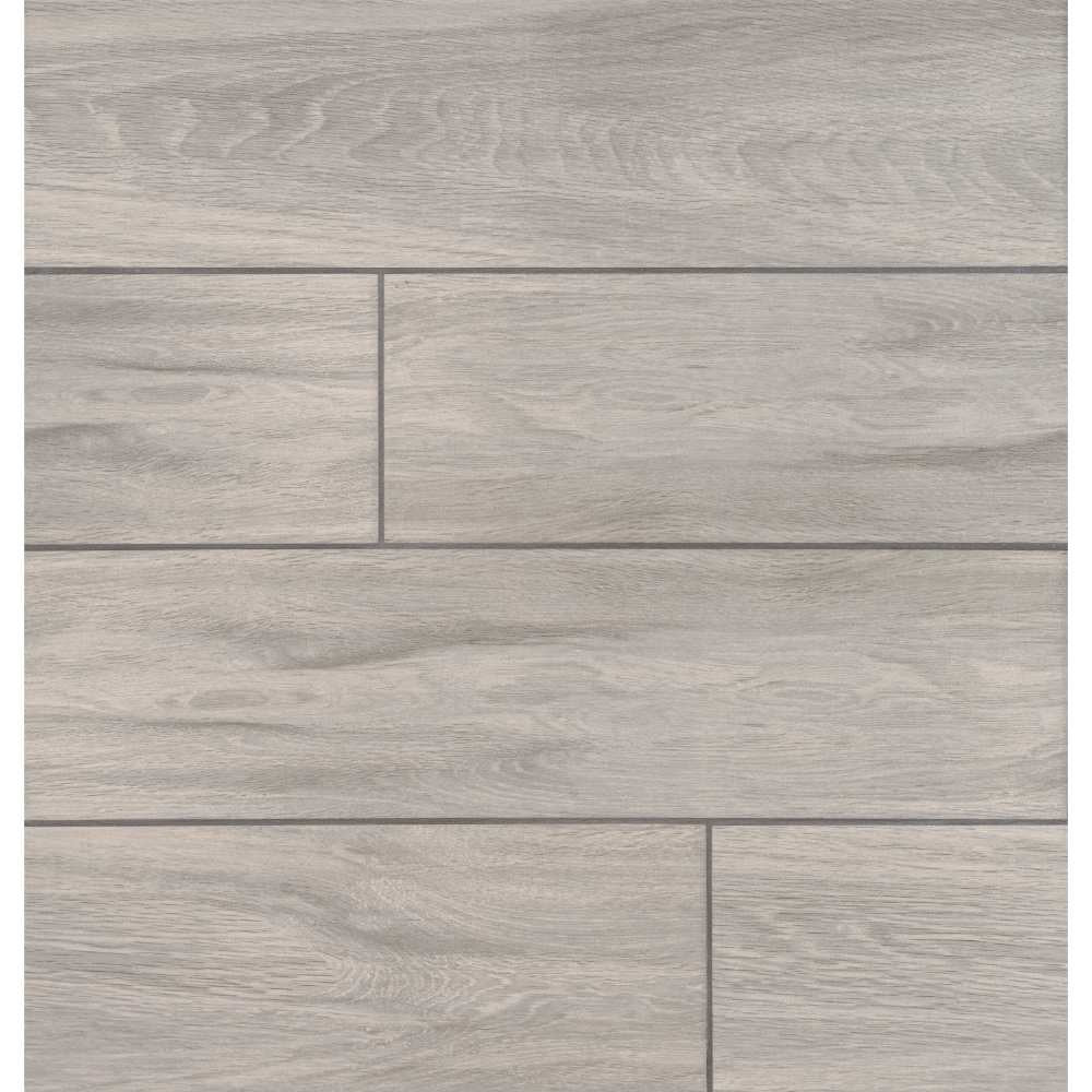 Balboa Ice 6X24 Matte Wood Look Ceramic Tile