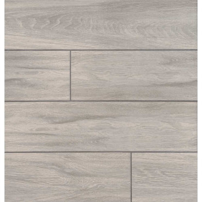 Balboa Ice 6X24 Matte Wood Look Ceramic Tile