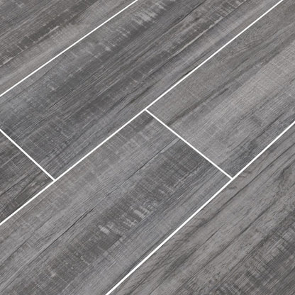 Belmond Mercury 8X40 Grey Matte Ceramic Tile