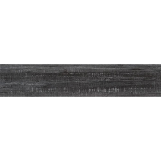 Belmond Obsidian 8X40 Black Matte Ceramic Tile